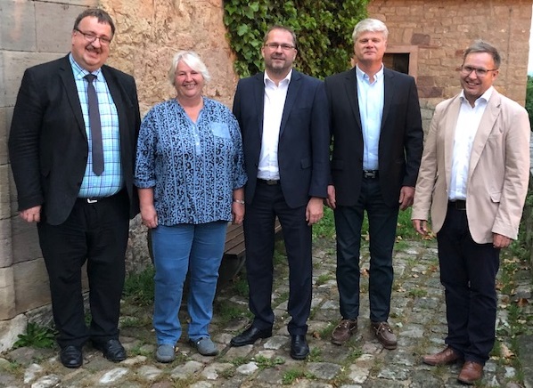 Der Vorstand (von links): Marco Lummel, Armin Warmuth, Reiner Reuß (bis 31.10.2020)